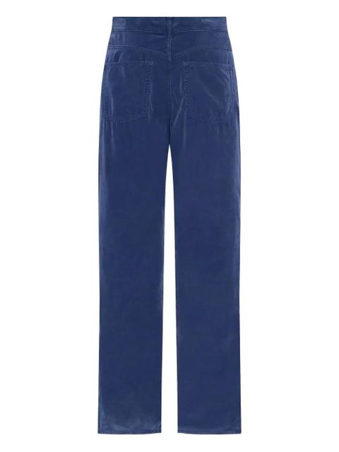The Row Tarley straight-leg trousers - Blue