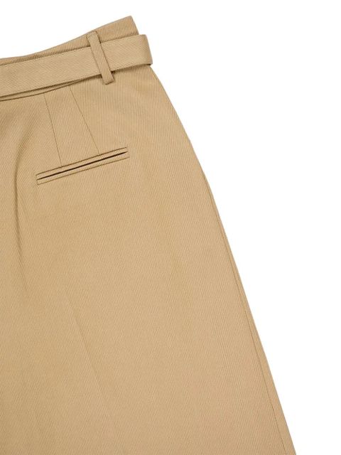 Gabriela Hearst belted wide-leg trousers - Neutrals