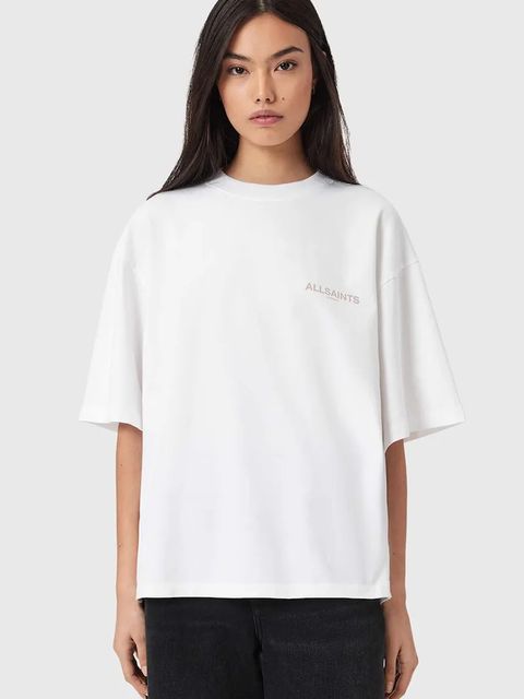 AllSaints t-shirt bawełniany TEMPUS - zdjęcie produktu nr 2