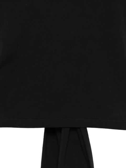 Ba&Sh cut-out tie-back T-shirt - Black