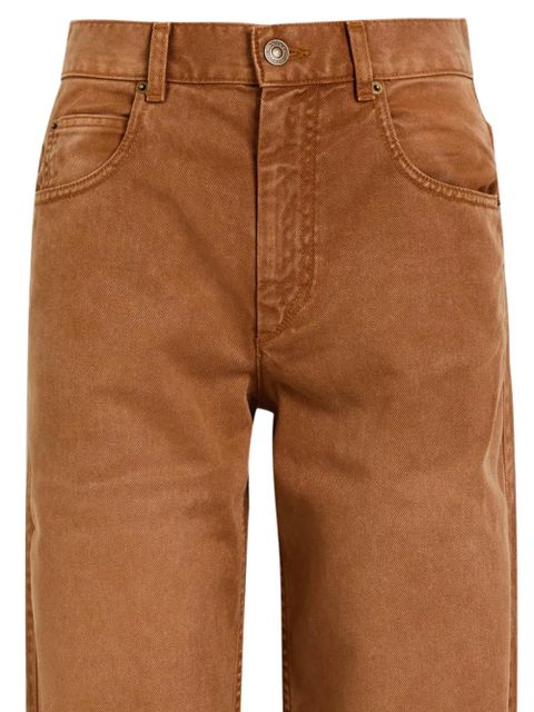 ISABEL MARANT Jenny belt loops jeans - Brown - zdjęcie produktu nr 2