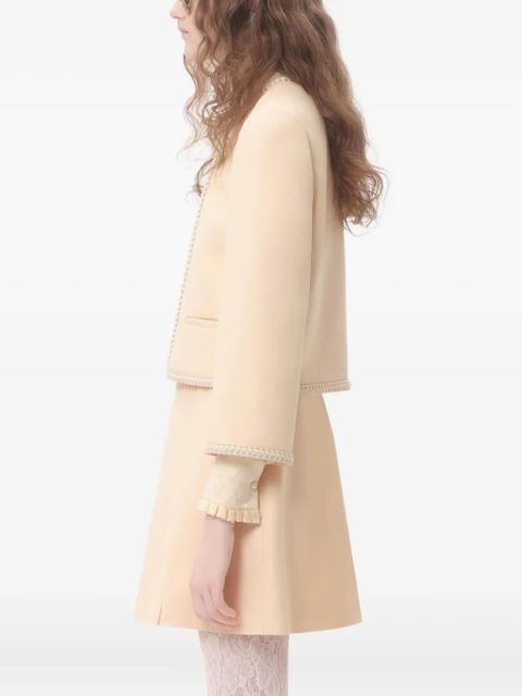 Valentino Garavani Crepe Couture jacket - Neutrals