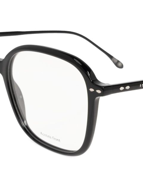 Isabel Marant Eyewear round-frame glasses - Black