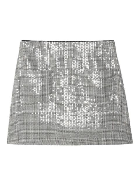 Zadig&Voltaire Jaime sequin-embellished mini skirt - Black - zdjęcie produktu nr 1
