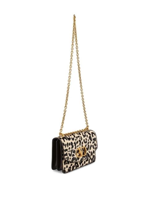 Valentino Garavani leopard-print VLogo shoulder bag - Neutrals - zdjęcie produktu nr 2