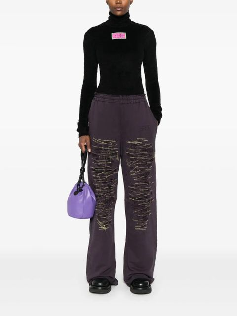 MM6 Maison Margiela numbers-motif sweater - Black - zdjęcie produktu nr 2