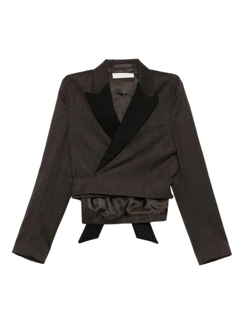 OUR LEGACY Wrap blazer - Brown - zdjęcie produktu nr 1