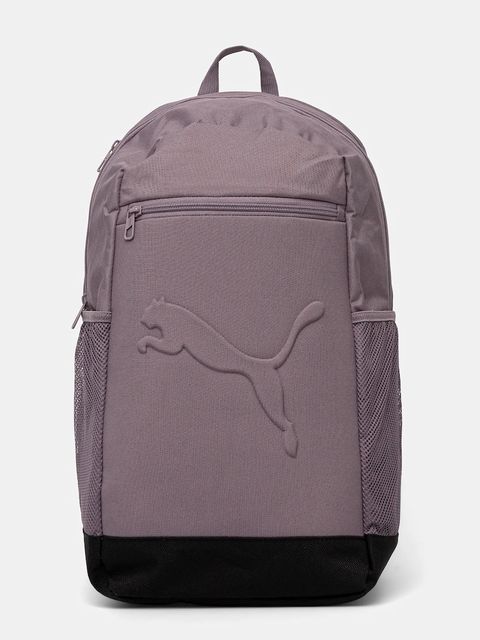 Puma plecak kolor fioletowy duży gładki 91153 - zdjęcie produktu nr 1