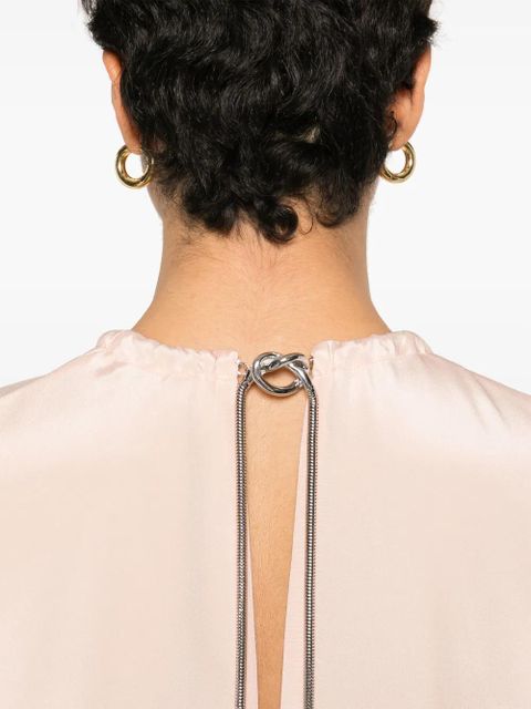 Max Mara Managua midi dress - Pink