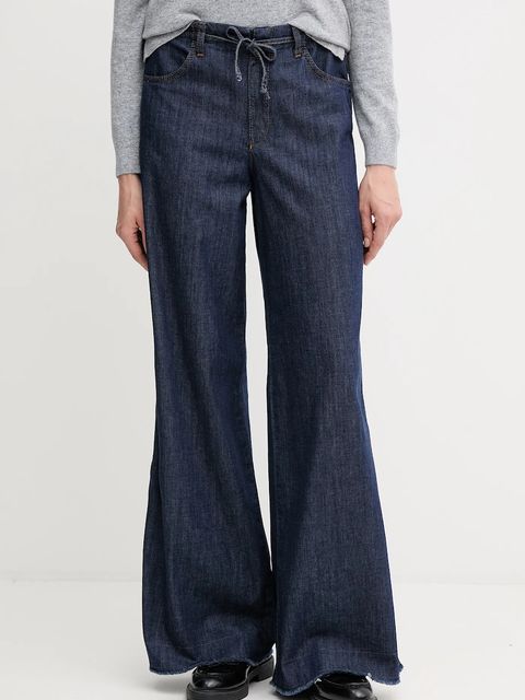 OUI jeansy damskie kolor granatowy 94336 - zdjęcie produktu nr 1