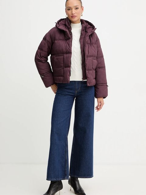 Guess sweter z dodatkiem wełny ELSA damski kolor beżowy z golfem W5BR30 Z1192 - zdjęcie produktu nr 2