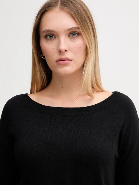 Gaudi sukienka kolor czarny maxi prosta 521FD13001