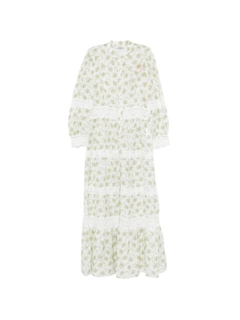 SANDRO Aurelia floral lace maxi dress - White - zdjęcie produktu nr 1