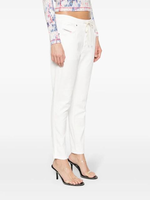 Diesel 2041 D-Fayza Joggjeans® 068hx boyfriend jeans - White