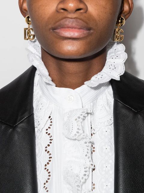 Dolce & Gabbana DG Logo clip-on earrings - Gold - zdjęcie produktu nr 2