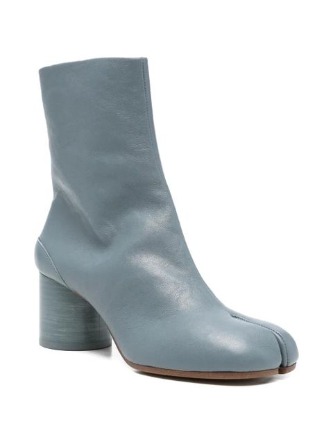Maison Margiela Tabi leather ankle boots - Blue - zdjęcie produktu nr 2