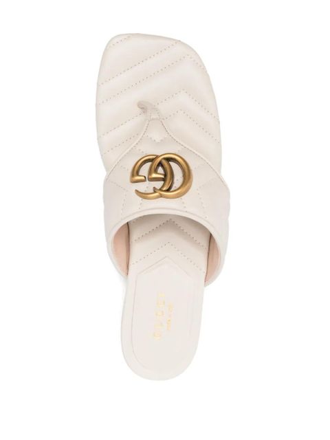 Gucci Double G sandals - White - zdjęcie produktu nr 2