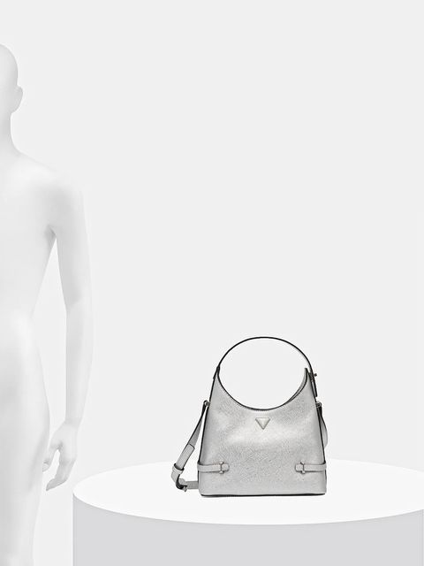 Guess torebka ROSALBA kolor srebrny HWMY96 57010
