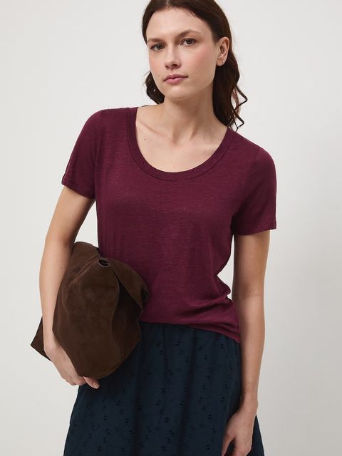 Medicine T-shirt damski lniany - zdjęcie produktu nr 2