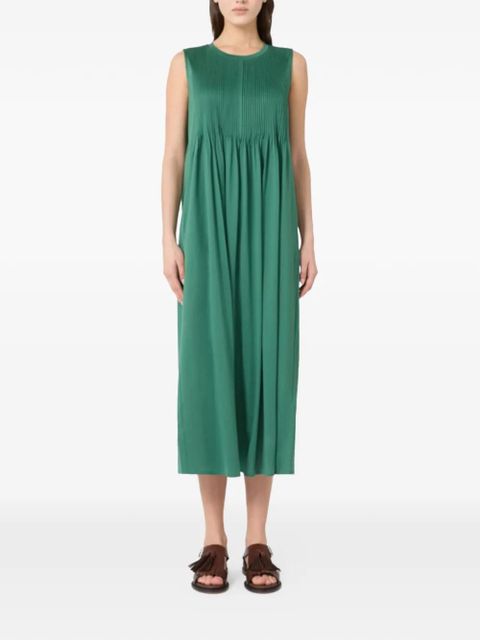 Weekend Max Mara pleated dress - Green - zdjęcie produktu nr 2