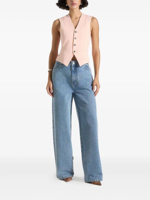 Manière De Voir Christine Cinch tailored waistcoat - Pink