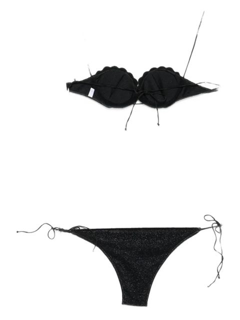 Oséree Lumière Shell bikini set - Black - zdjęcie produktu nr 2