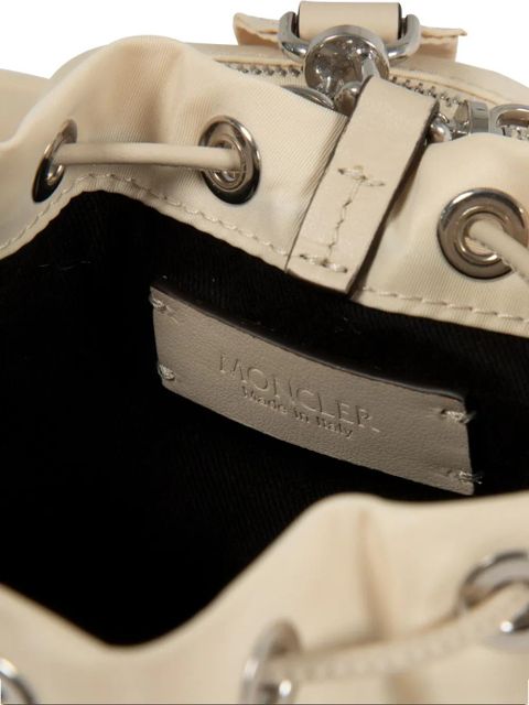 Moncler drawstring bucket bag - Neutrals