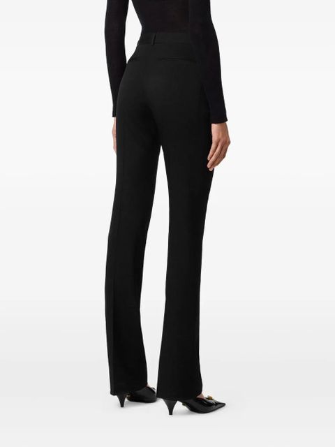 Versace flared-leg trousers - Black