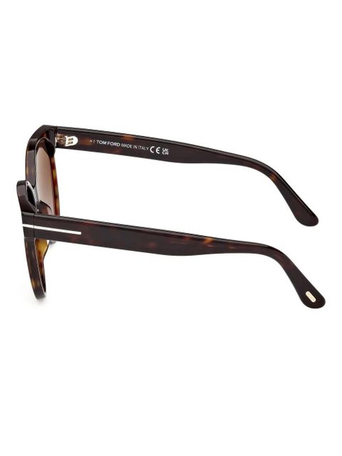 TOM FORD Eyewear round-frame sunglasses - Brown