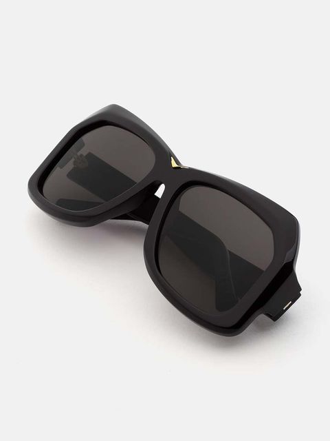 Marni okulary przeciwsłoneczne Tiznit Black damskie kolor czarny EYMRN00056.001.HJB