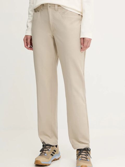 Haglöfs spodnie Korp Lite damskie kolor beżowy 607760 - zdjęcie produktu nr 1