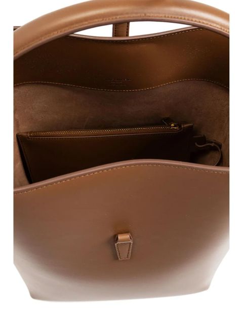 Saint Laurent LE 37 leather tote bag - Brown