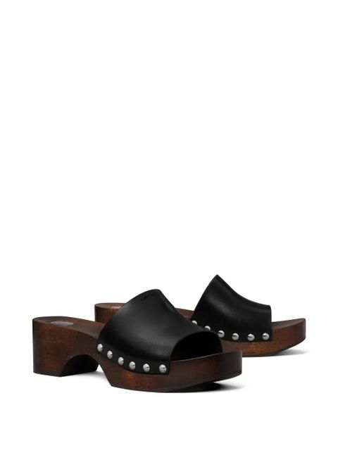 Tory Burch sandals clog 30mm - Black - zdjęcie produktu nr 2