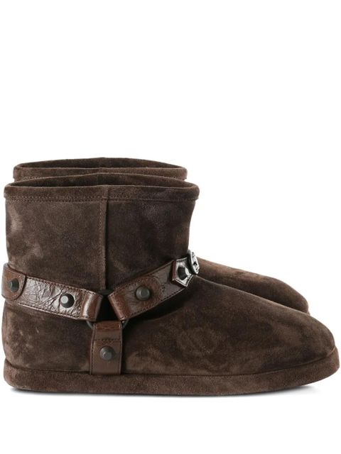 Balenciaga Alaska buckle-strap boots - Brown - zdjęcie produktu nr 1