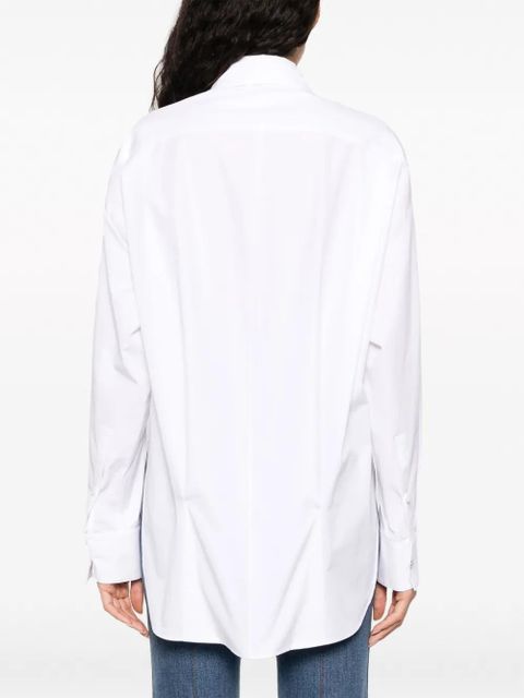 Versace button-up cotton shirt - White - zdjęcie produktu nr 2