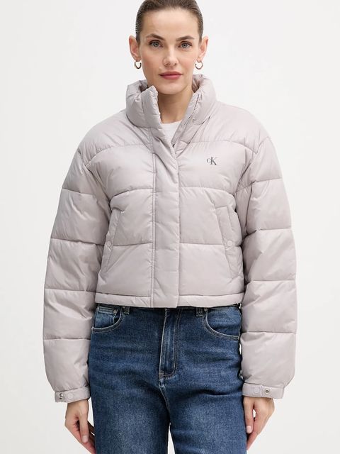 Calvin Klein Jeans kurtka kolor szary zimowa LV047D504G - zdjęcie produktu nr 1