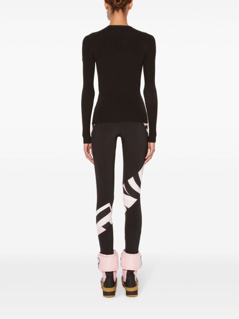 PUCCI logo-patch jumper - Black