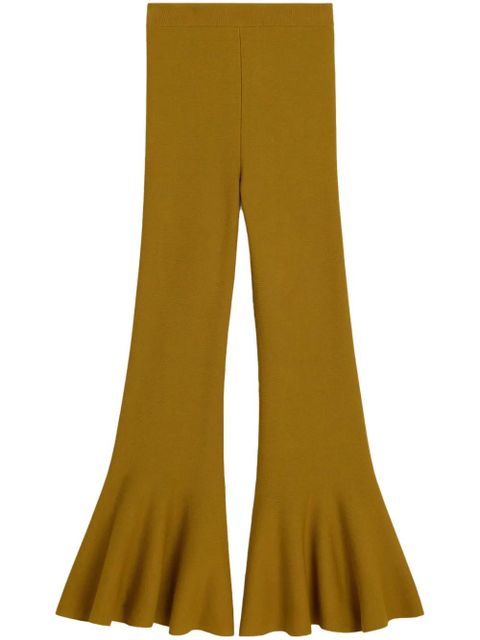 AMI Paris Godet trousers - Yellow - zdjęcie produktu nr 1