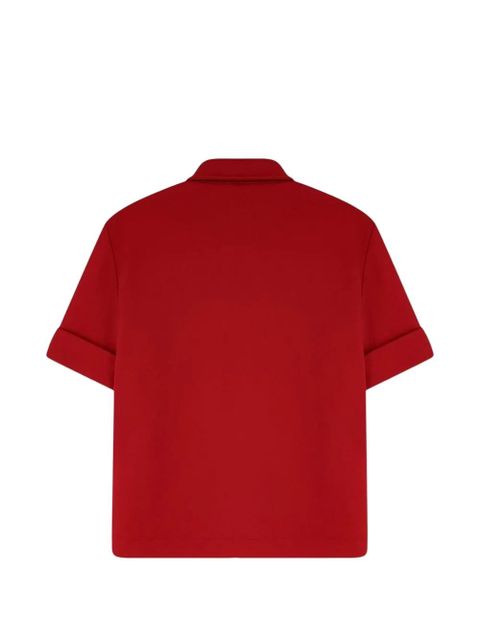 Miu Miu point collar embroidered top - zdjęcie produktu nr 2