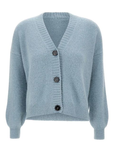Weekend Max Mara V-neck button cardigan - Blue - zdjęcie produktu nr 1