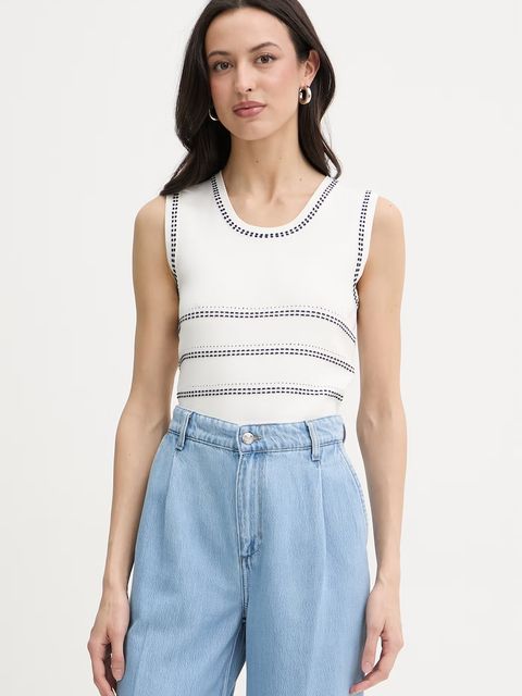 Liu Jo kamizelka damska z wiskozą - zdjęcie produktu nr 2