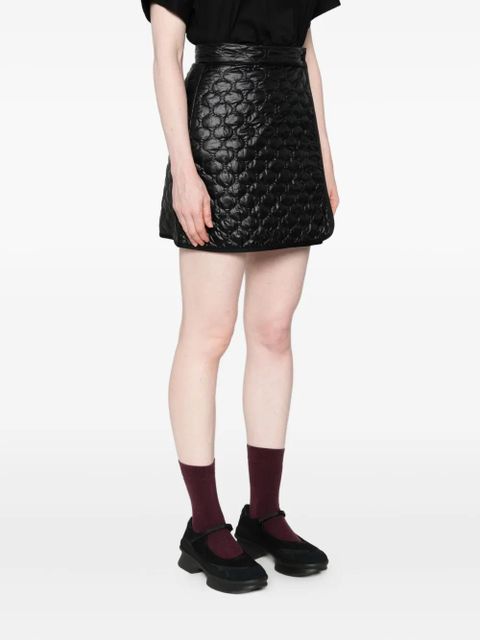 Moncler quilted mini skirt - Black - zdjęcie produktu nr 2