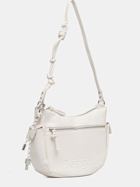 Desigual torebka HALF ASTANA ECRU - zdjęcie produktu nr 1