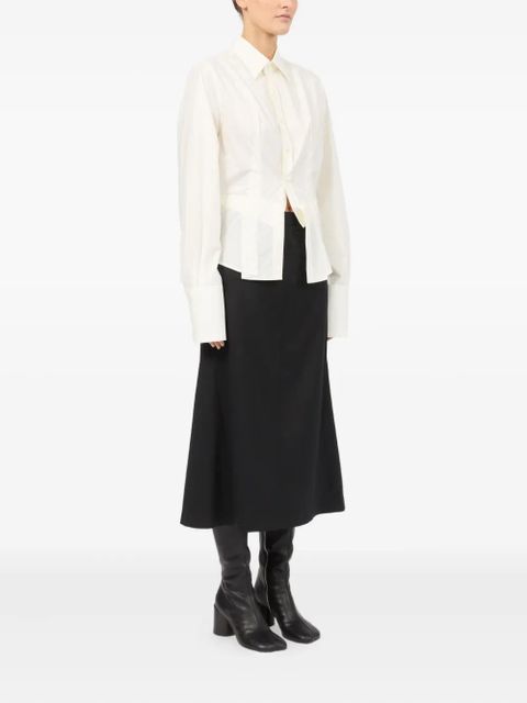 MM6 Maison Margiela layered shirt - White