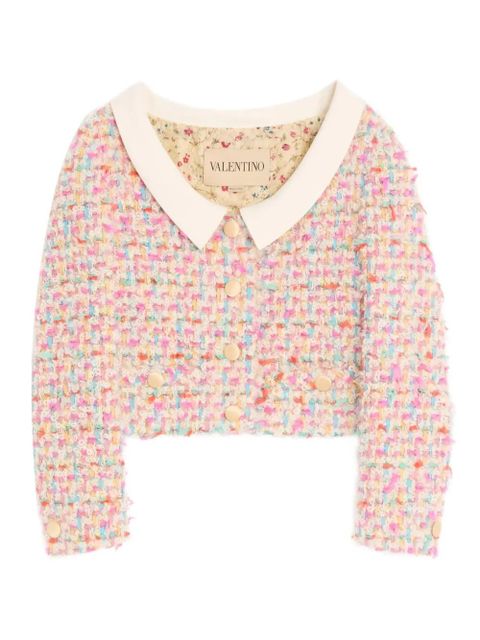 Valentino Garavani candy tweed jacket - Pink - zdjęcie produktu nr 1