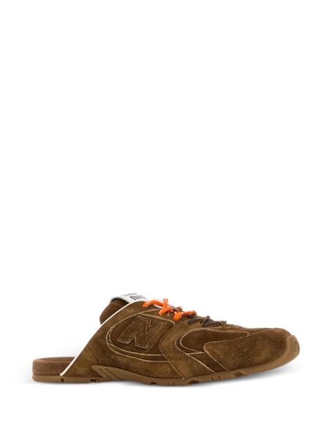 Miu Miu x New Balance suede mules - Brown - zdjęcie produktu nr 2