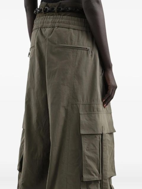 Dolce & Gabbana drawstring cargo pants - Green
