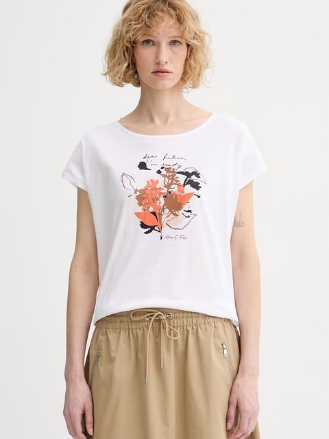 Marc O'Polo T-shirt damski bawełniany - zdjęcie produktu nr 1