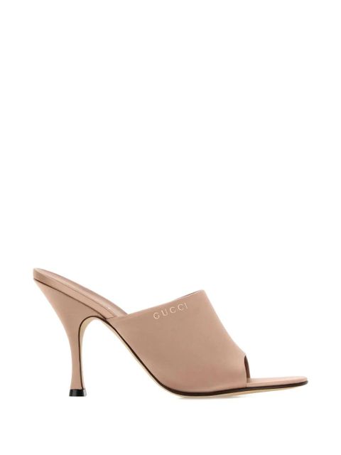 Gucci powder pink mules - Neutrals - zdjęcie produktu nr 1