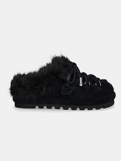 Naked Wolfe kapcie zamszowe Harlow kolor czarny Harlow Black Suede